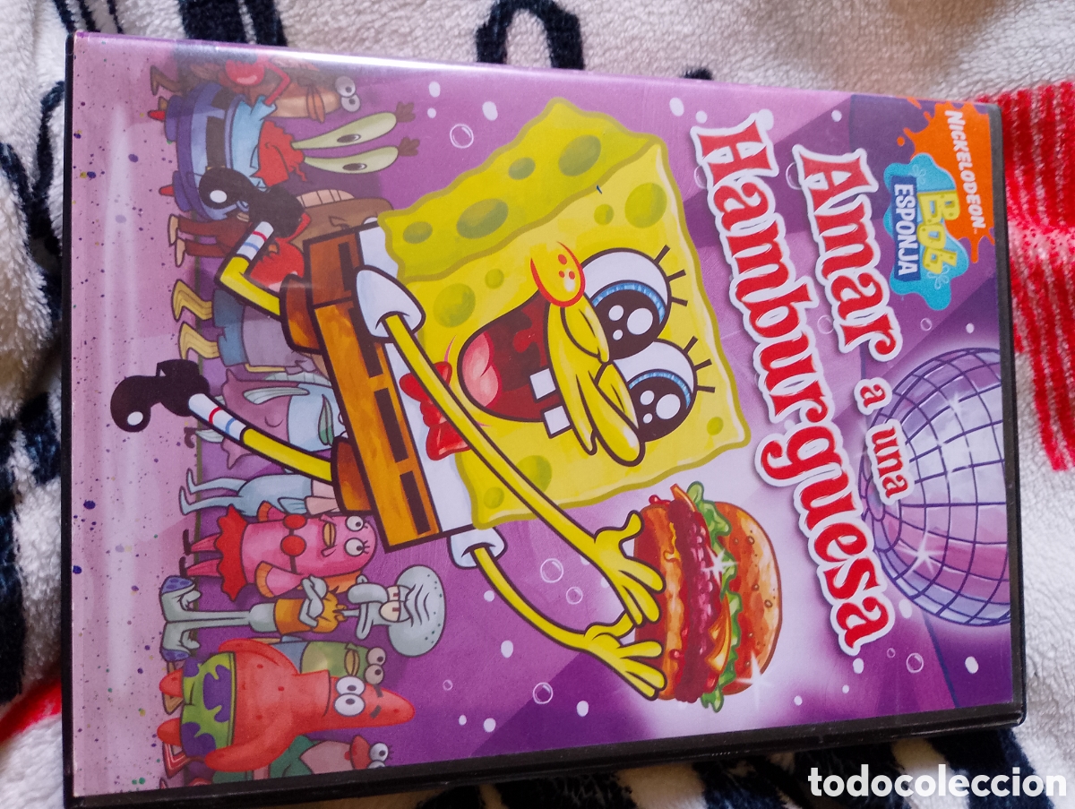 Series de TV: Bob Esponja Amar a una Hamburguesa DVD Bob Esponja Cap&iacute;tulos T5