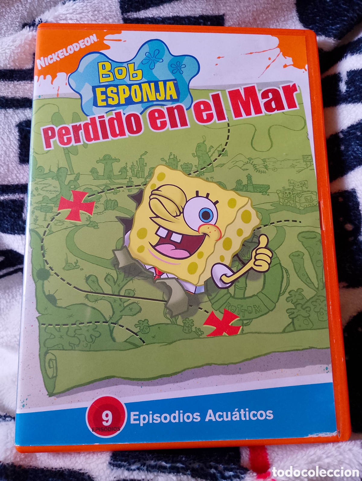 Series de TV: Bob Esponja Perdido en el Mar Cap&iacute;tulos Temporada 1,2,3,4 Bob Esponja DVD