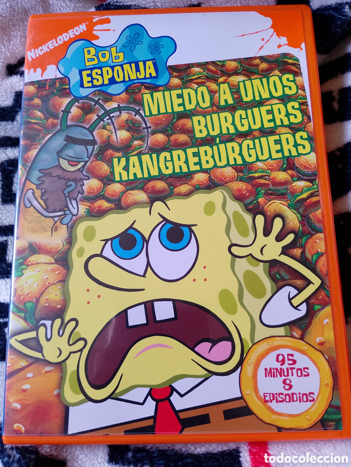 Series de TV: Bob Esponja Miedo a Unos Burguers Kangreburguers Cap&iacute;tulos Temporada 1,2,3 y 4 Bob Esponja DVD