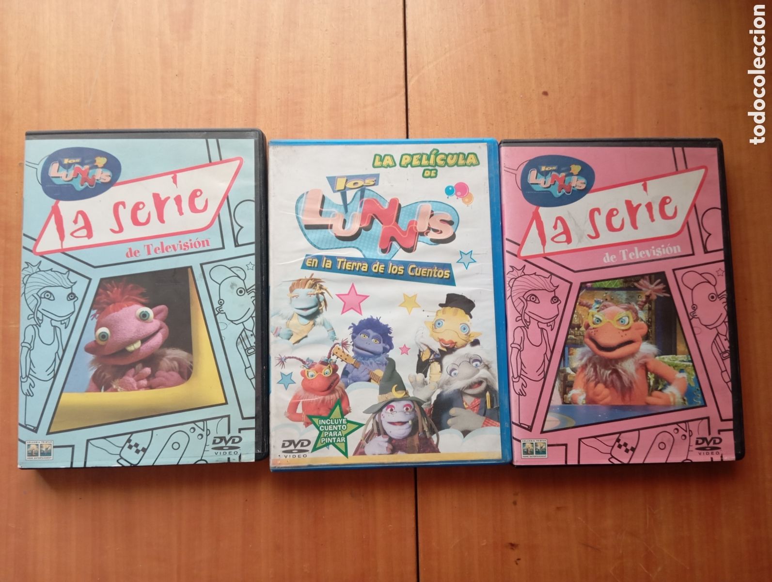 Series de TV: Los Lunnis Tres DVDS