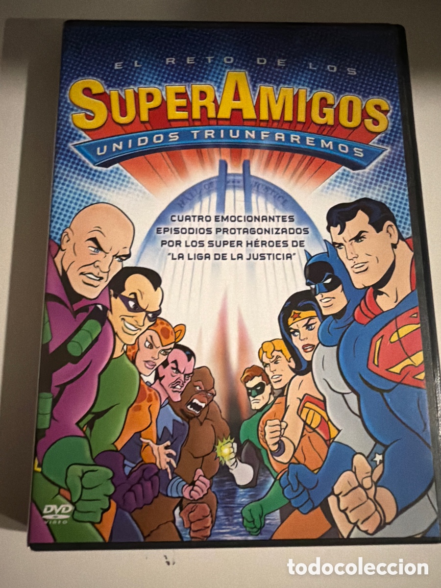 Series de TV: El Reto de los Superamigos Unidos triunfaremos ( Vol.2 ) DVD SEMINUEVO