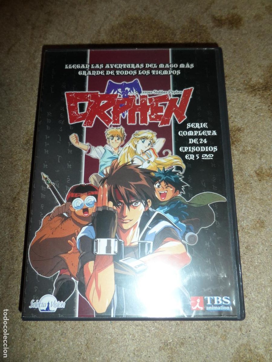 Series de TV: DVD - ORPHEN SORCEROUS STABBER SERIE COMPLETA (ANIME) (5DVDS)