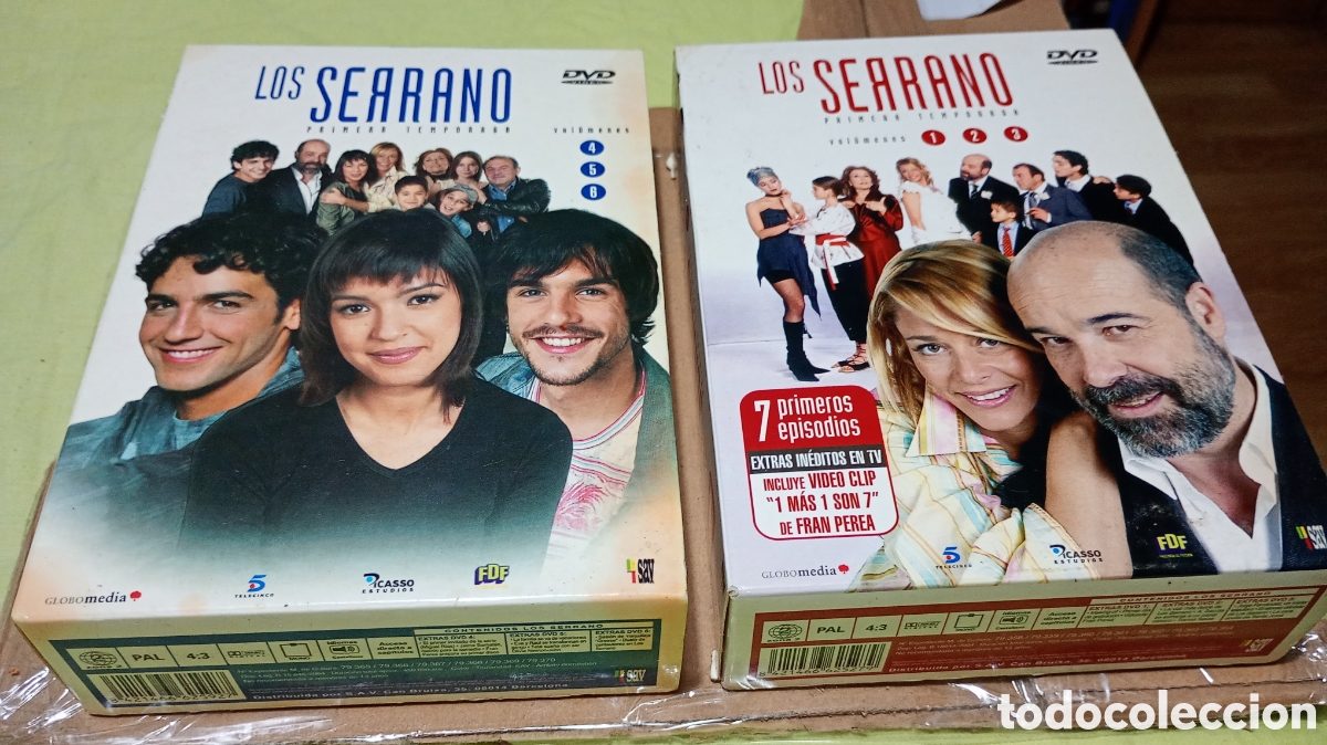 Series de TV: Los serrano 6 DVD 1&deg;temporada completa