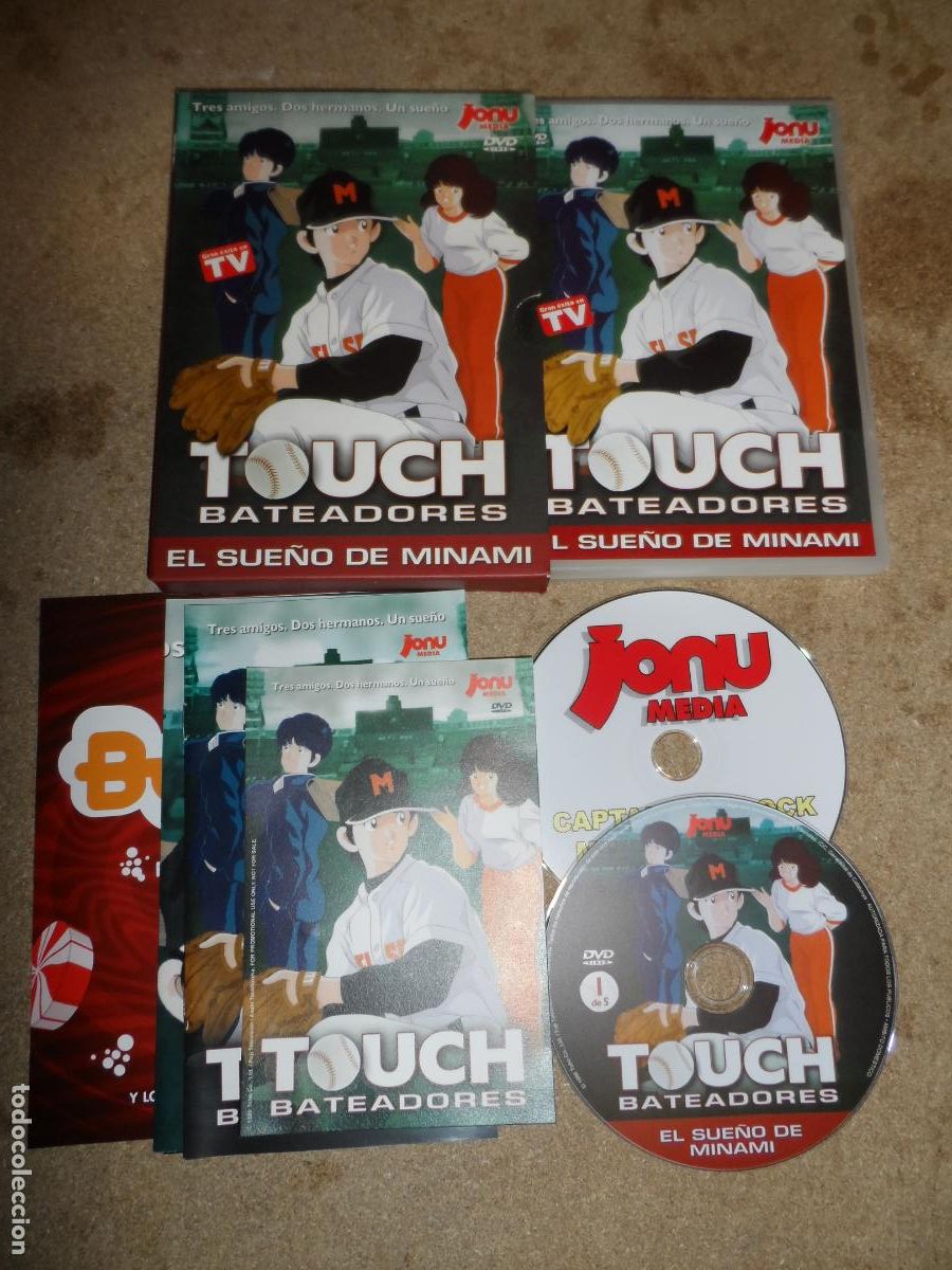Series de TV: DVD - Touch: Bateadores/El Sue&ntilde;o de Minami Versi&oacute;n Integra VOL 1 (ANIME) (2 DVDS)