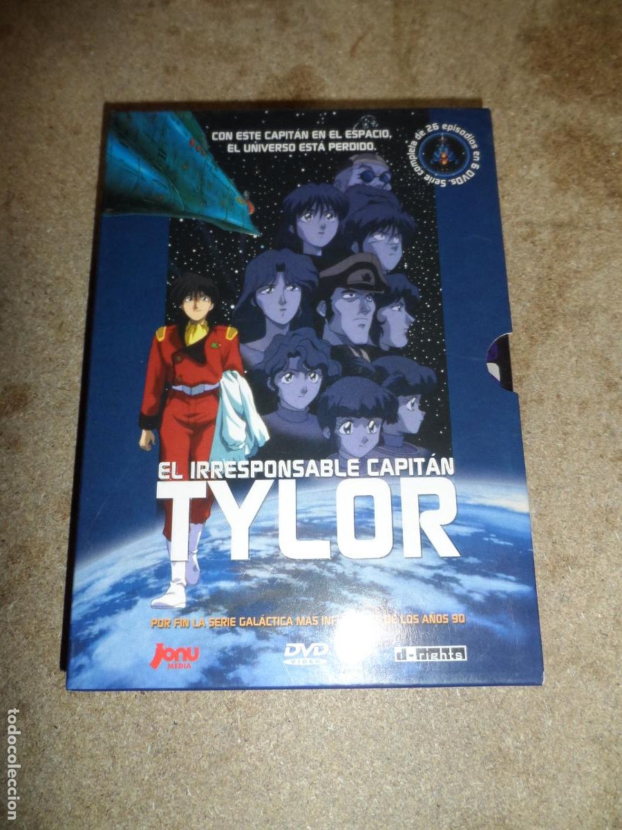 Series de TV: DVD - EL IRRESPONSABLE CAPITAN TYLOR SERIE COMPLETA (ANIME) (6 DVDS)