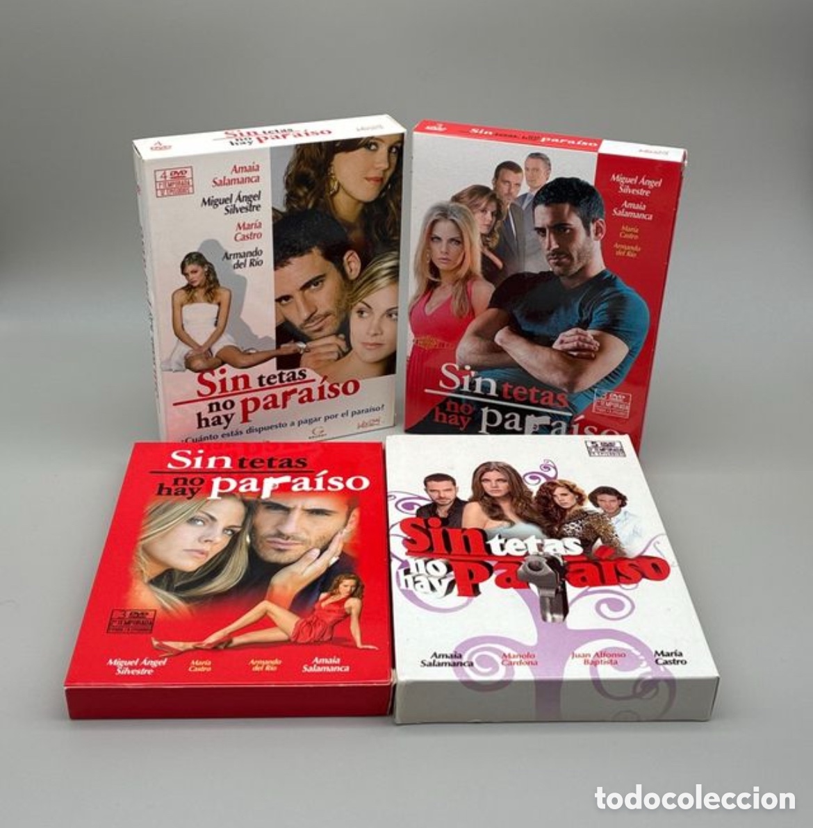 Series de TV: Sin tetas no hay para&iacute;so Serie Completa DVD