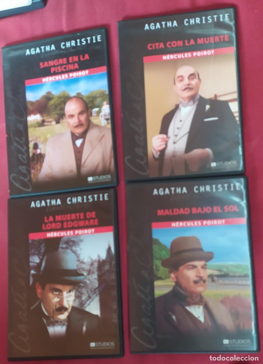 Series de TV: lote 4 dvd Agatha Christie- Hercules Poirot