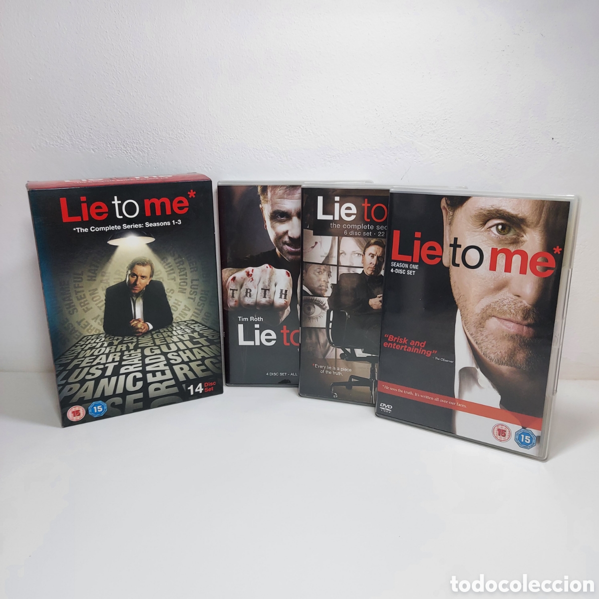 Series de TV: [DVD] Serie Completa &rdquo;Lie to Me&rdquo; (Mi&eacute;nteme) - Temporadas 1 a 3