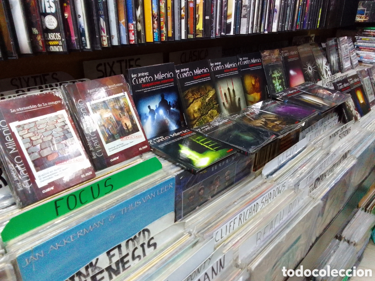 Series de TV: Lote 25 DVDs Iker Jim&eacute;nez,cuarto milenio