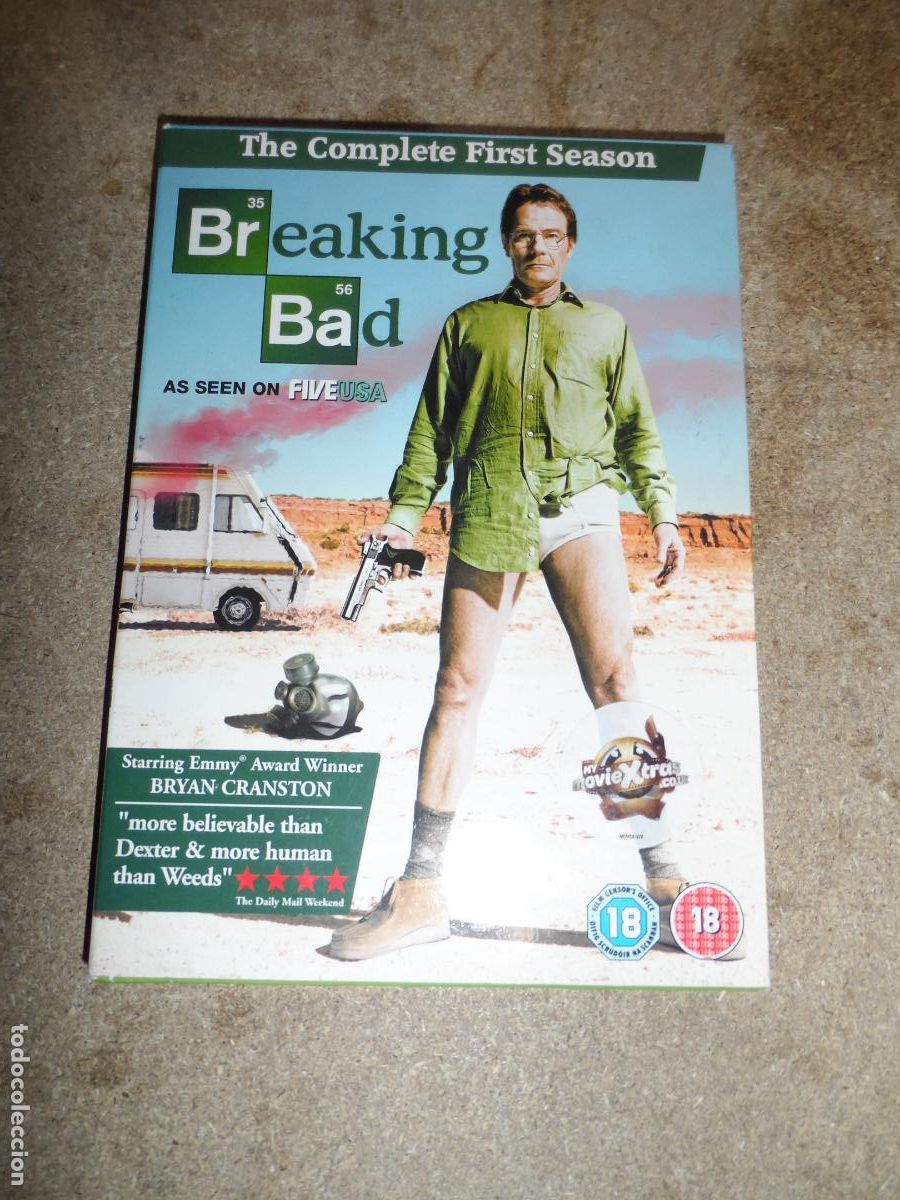 Series de TV: DVD - Breaking Bad Temporada 1 Completa (ACCI&Oacute;N) (3 DVDS)