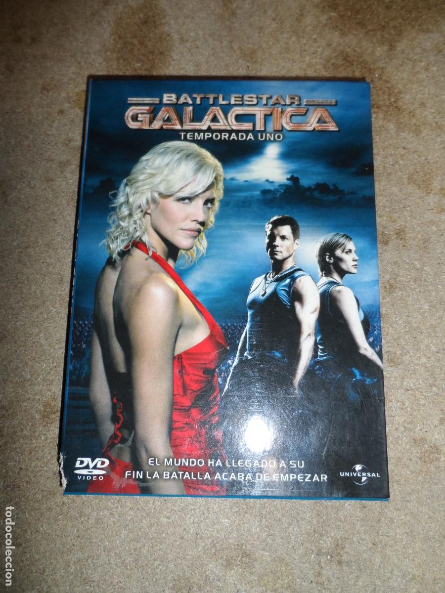 Series de TV: DVD - BATTLESTAR GALACTICA TEMPORADA UNO (ACCI&Oacute;N) (4 DVDS)