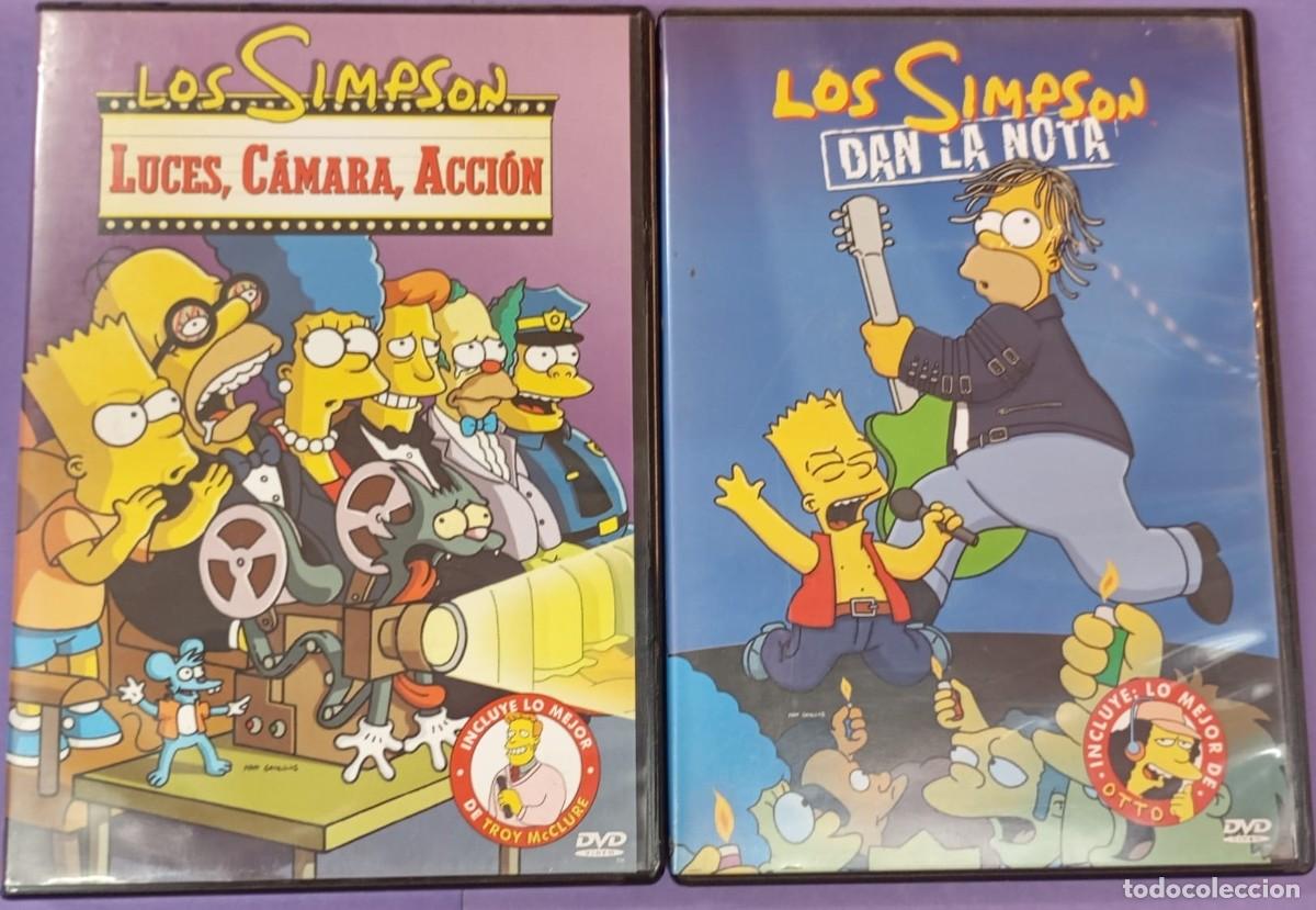 Series de TV: Los Simpson: Dan la nota/ Luces, c&aacute;mara y acci&oacute;n 2DVD