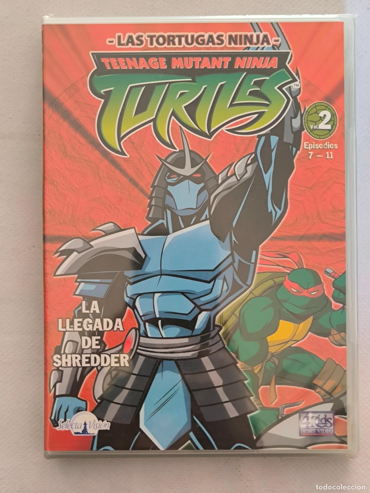 Series de TV: DVD LAS TORTUGAS NINJA VOL. 2 - TEENAGE MUTANT NINJA TURTLES - NUEVO, PRECINTADO (2Y)