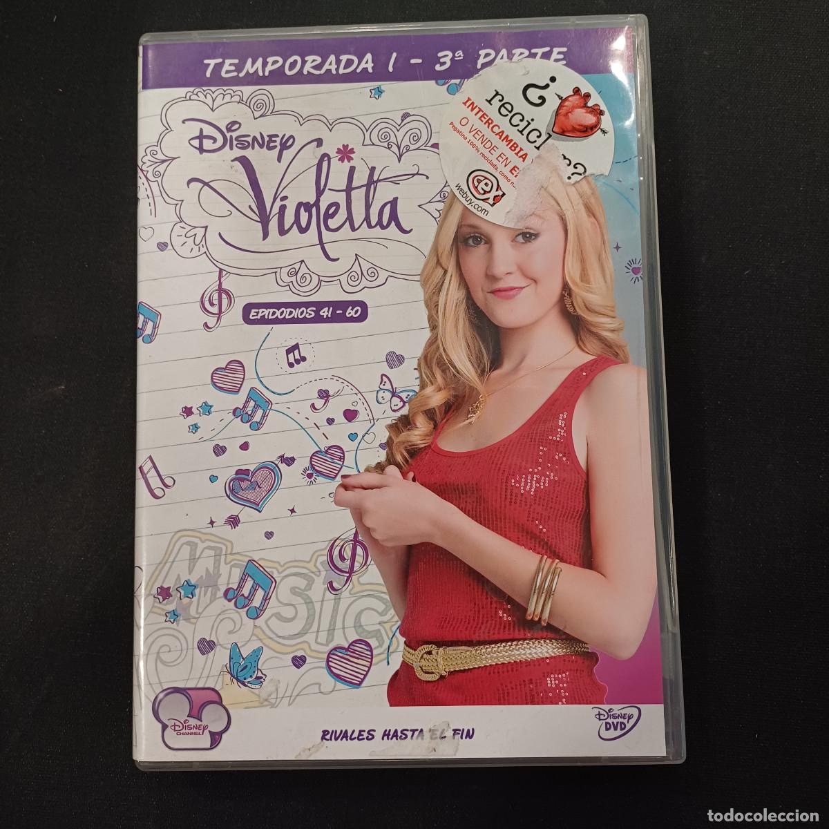 Series de TV: VIOLETTA/TEMPORADA 1-3&ordf; PARTE/DVD 4 DISCOS.