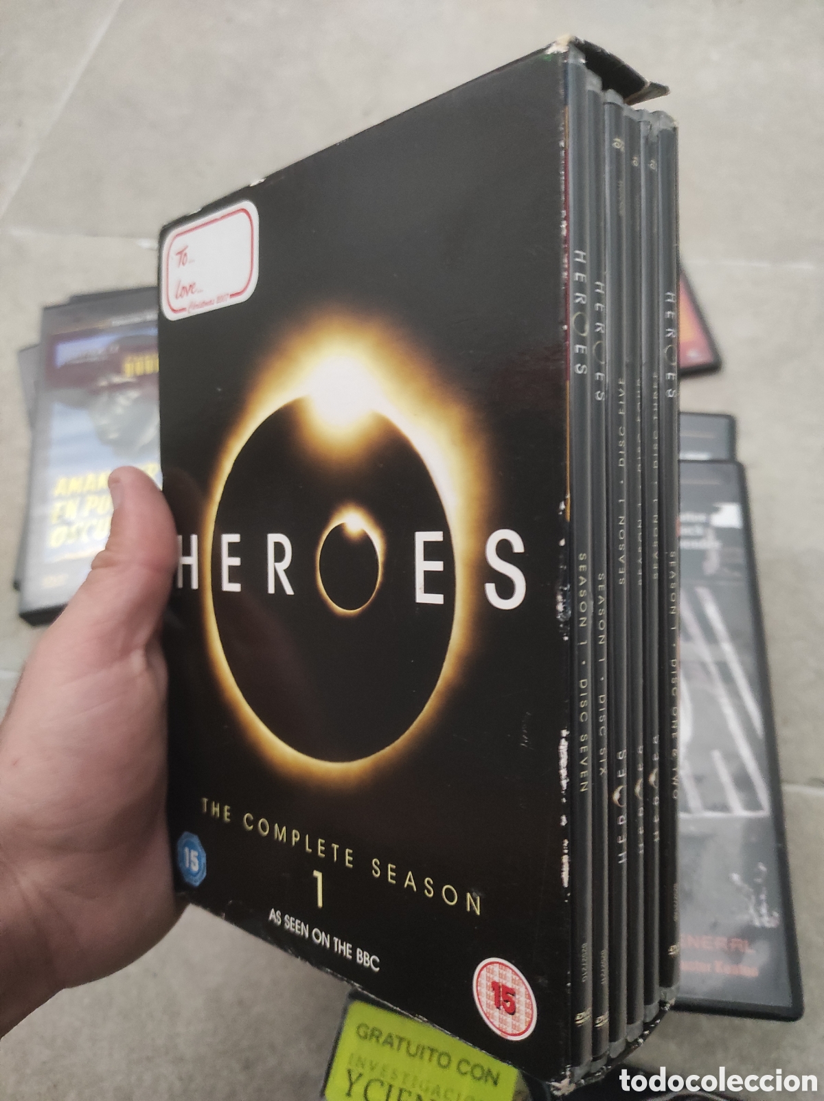 Series de TV: Set DVD 1&deg; Temporada Heroes (PEDIDO MINIMO 10&euro;)