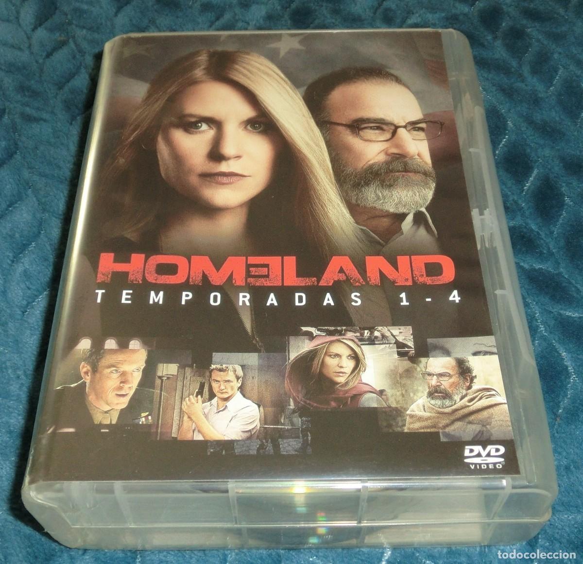 Series de TV: HOMELAND TEMPORADAS 1-4 EN UN S&Oacute;LO PACK (16DVD)(DE COLECCIONISTA- PERFECTO ESTADO - UN S&Oacute;LO USO)