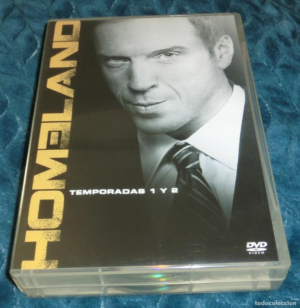 Series de TV: 9 DVD&acute;S HOMELAND TEMPORADAS 1 Y 2 COMPLETAS (DE COLECCIONISTA- PERFECTO ESTADO - UN S&Oacute;LO USO)