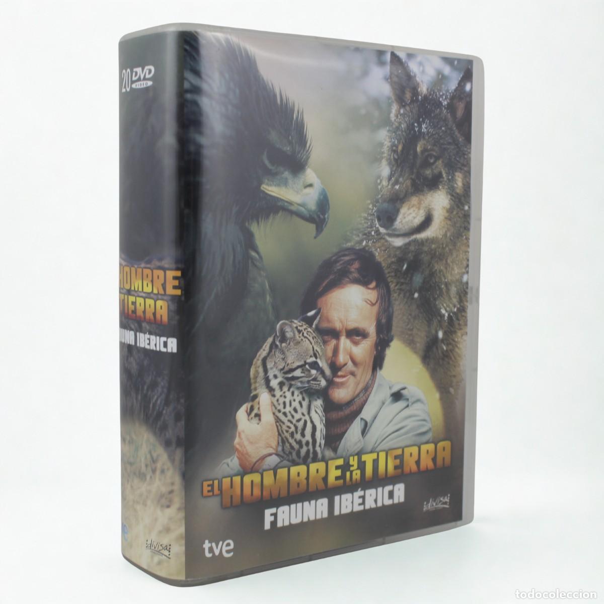 Series de TV: El Hombre y La Tierra Fauna Iberica 20 DVD Felix Rodriguez de la Fuente TVE PAL