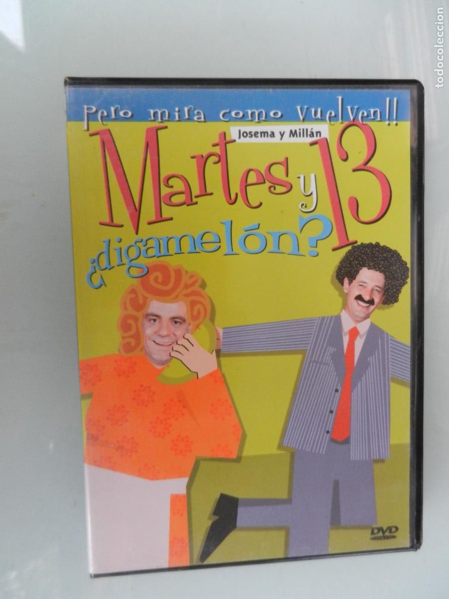Series de TV: MARTES Y 13 -&iquest;DIGAMELON? DVD - JOSEMA Y MILLAN -2003