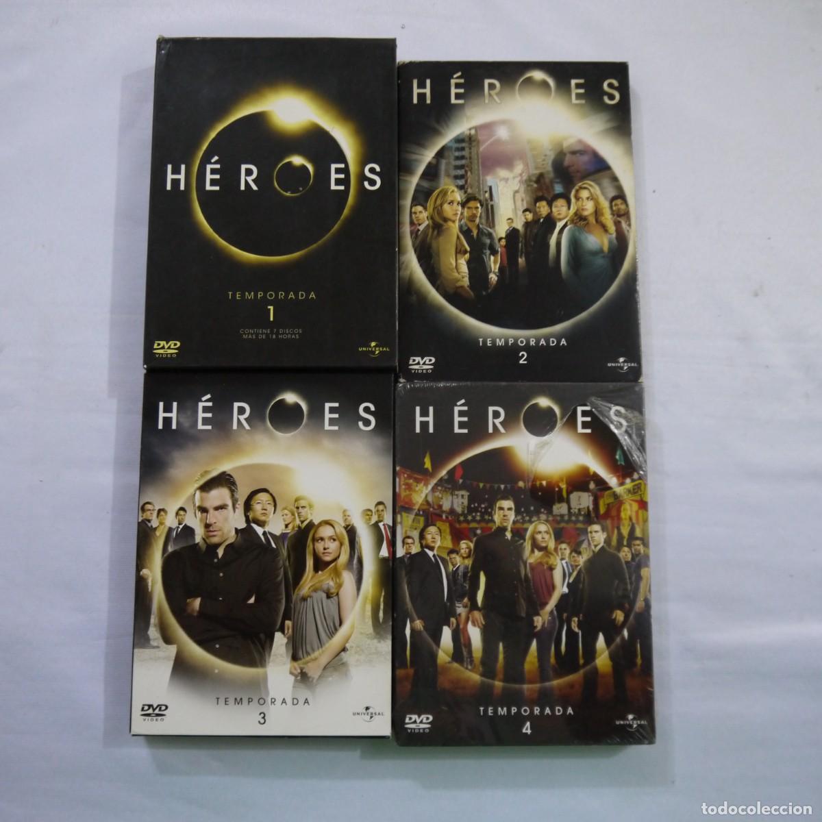 Series de TV: SERIE H&Eacute;ROES. TEMPORADAS 1 a 4