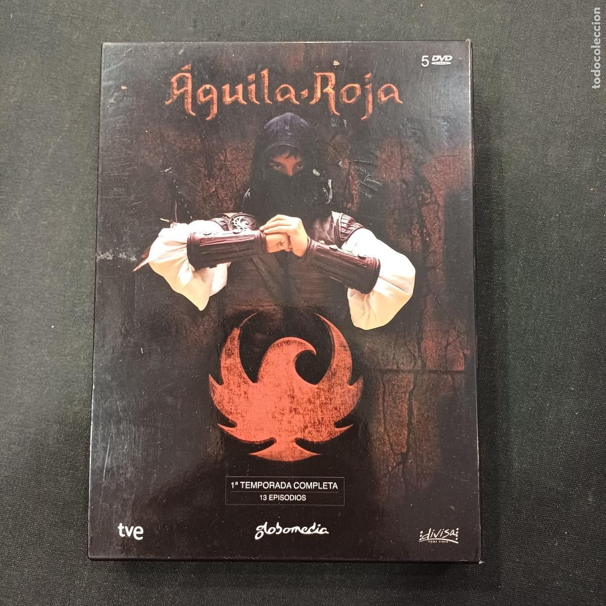 Series de TV: AGUILA ROJA/PRIMERA TEMPORADA/DVD 5 DISCOS.