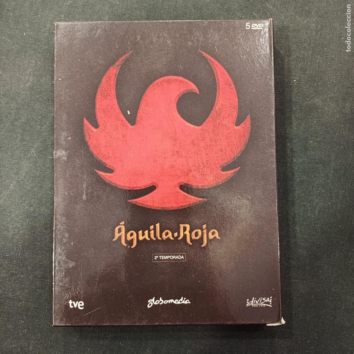 Series de TV: AGUILA ROJA/SEGUNDA TEMPORADA/DVD 5 DISCOS.