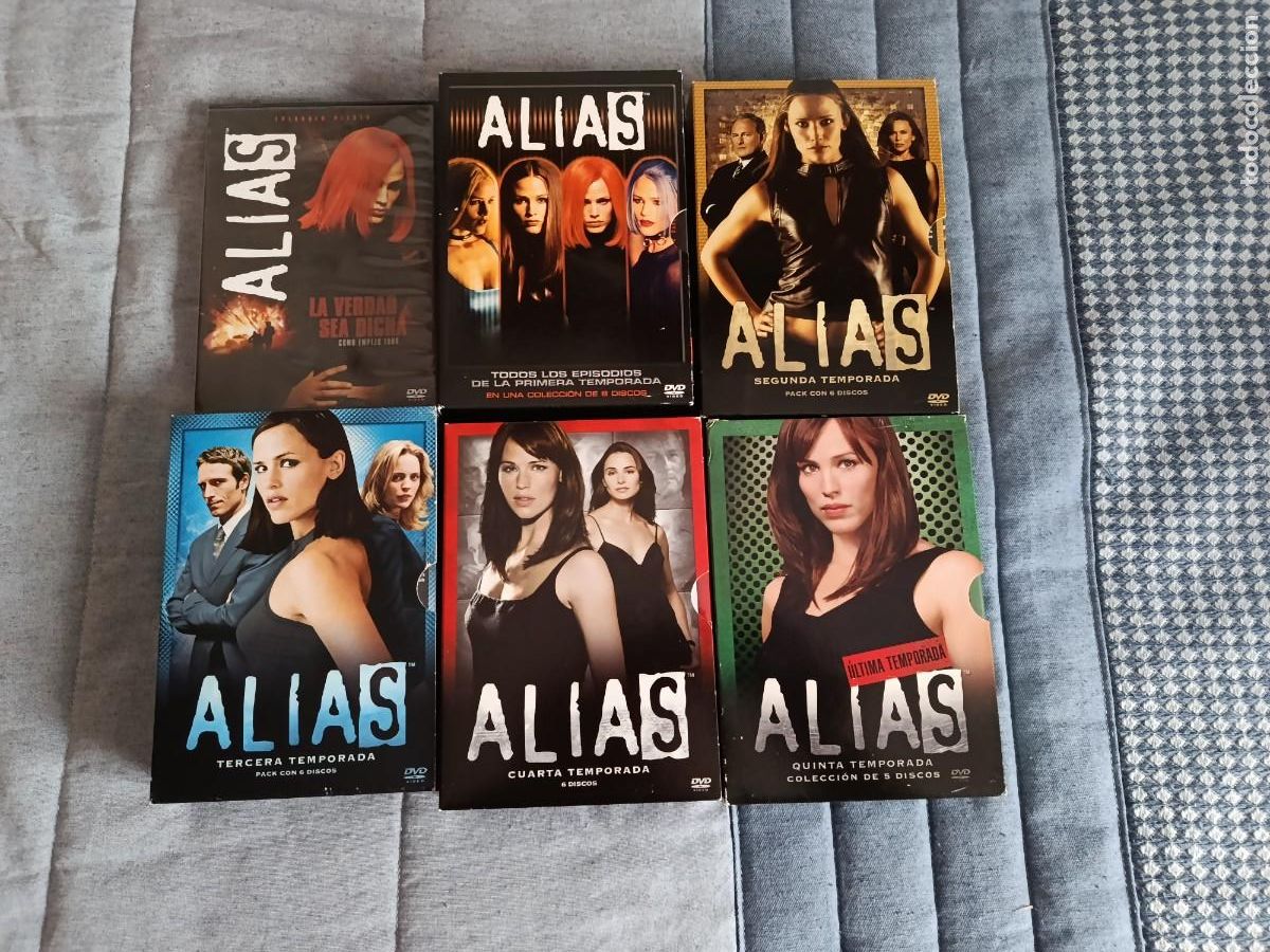Series de TV: ALIAS - SERIE COMPLETA DE 5 TEMPORADAS + PACK DE COMO EMPEZO *** DVD