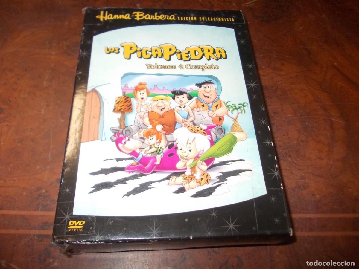 Series de TV: Los Picapiedra Volumen 4 completo 25 episodios, estuche con 5 DVD. Hanna-Barbera Ed. Coleccionista