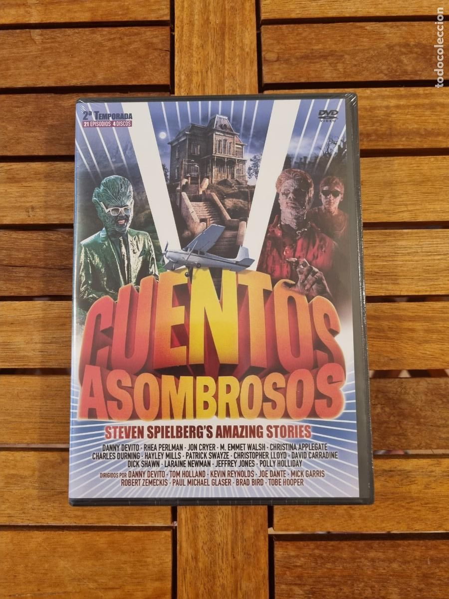 Series de TV: Cuentos Asombrosos - 2&ordf; temporada - DVD nuevo - 21 episodios - 4 discos - Precintado