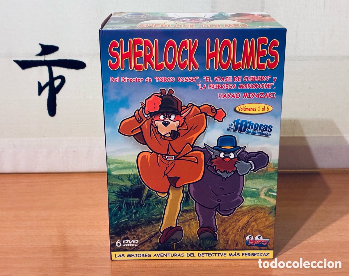 Series de TV: Sherlock Holmes Serie Completa Hayao Miyazaki DVD Edici&oacute;n espa&ntilde;ola &iexcl;COMO NUEVA!
