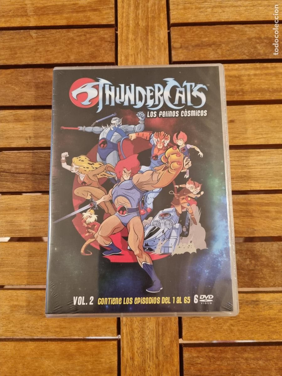 Series de TV: Thundercats - Los felinos c&oacute;smicos - Vol. 2 - 6 DVD - DVD nuevo