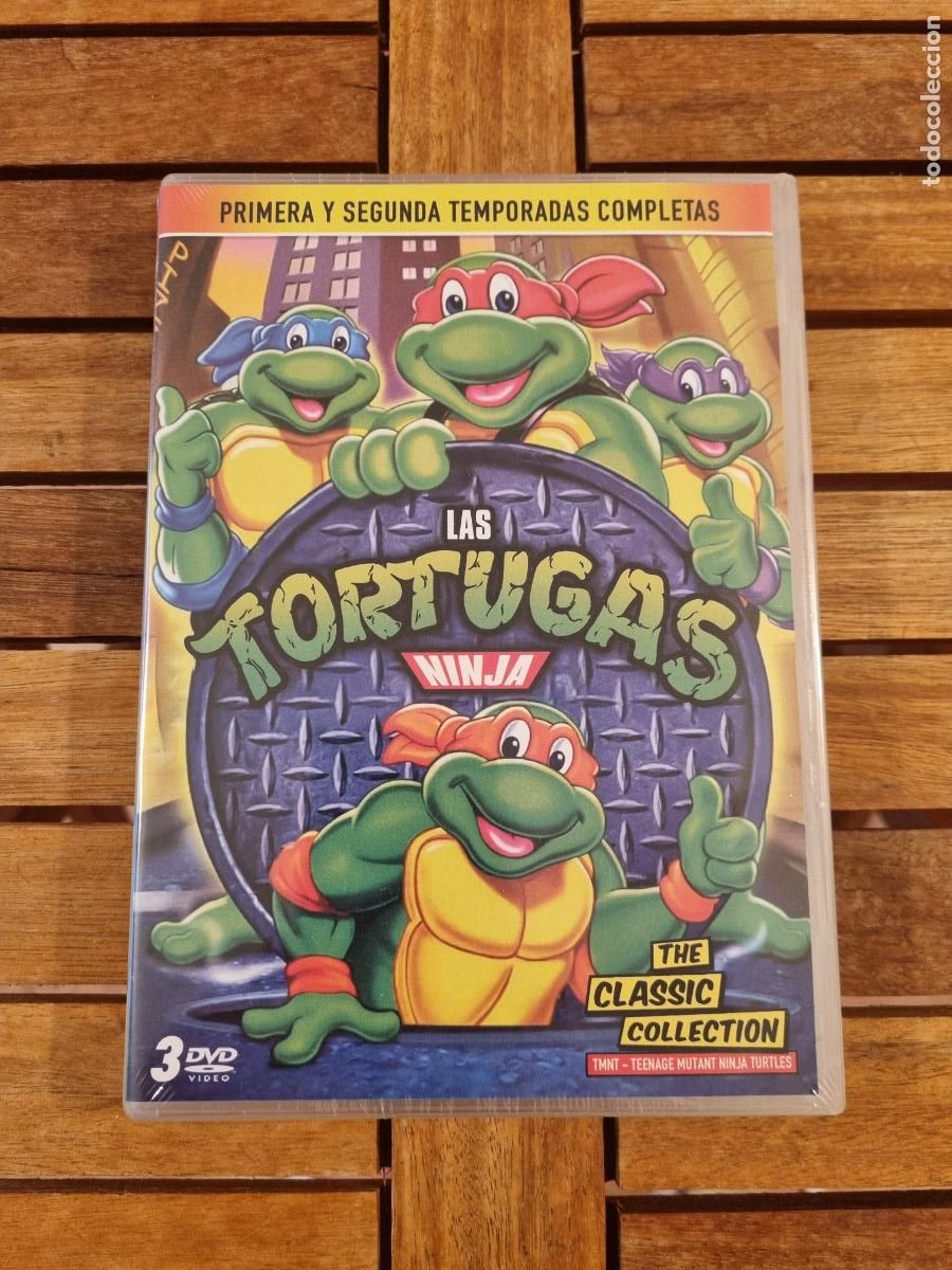 Series de TV: Las Tortugas Ninja - 1&ordf; y 2&ordf; temporadas completas - 3 DVD - DVD nuevo - Teenage Mutant Ninja Turtles