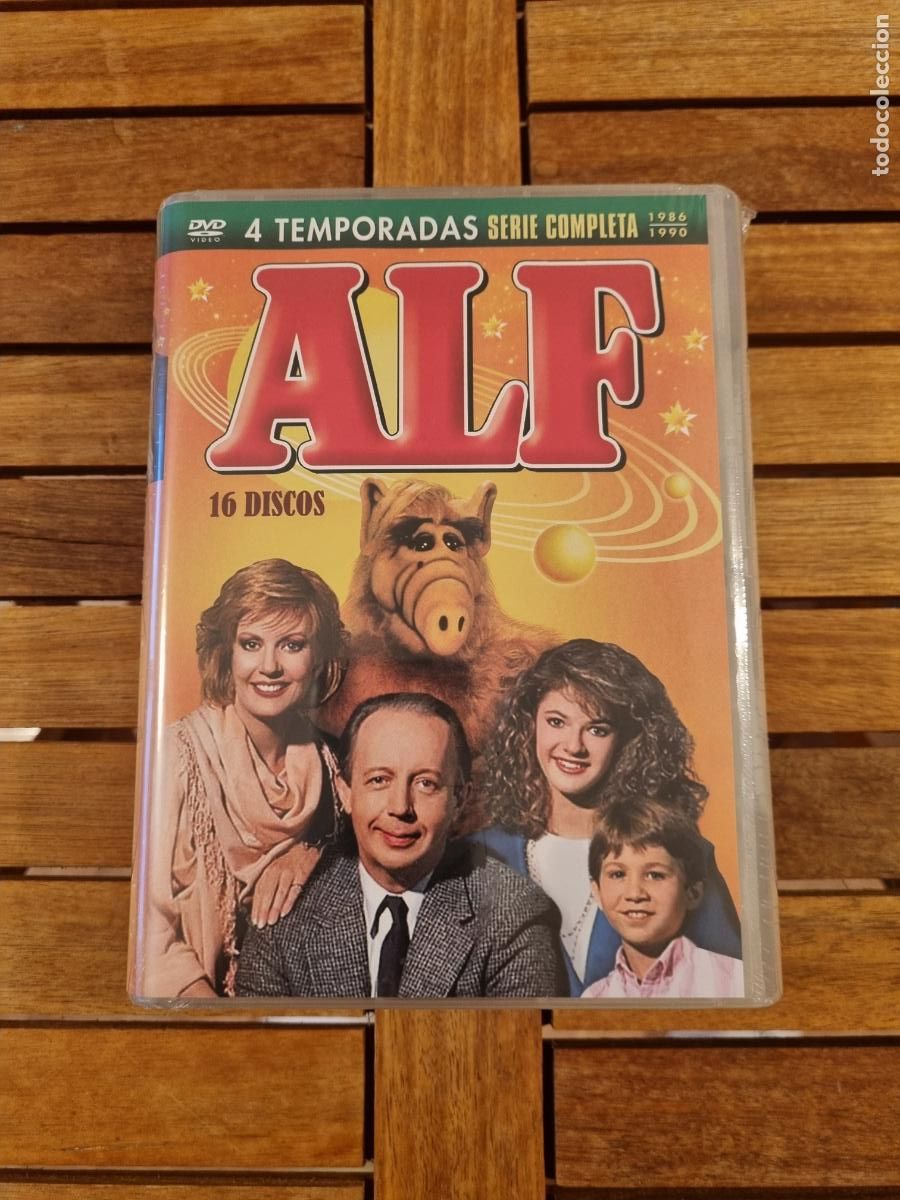 Series de TV: ALF - Serie completa - DVD nuevo - 4 temporadas - 16 discos
