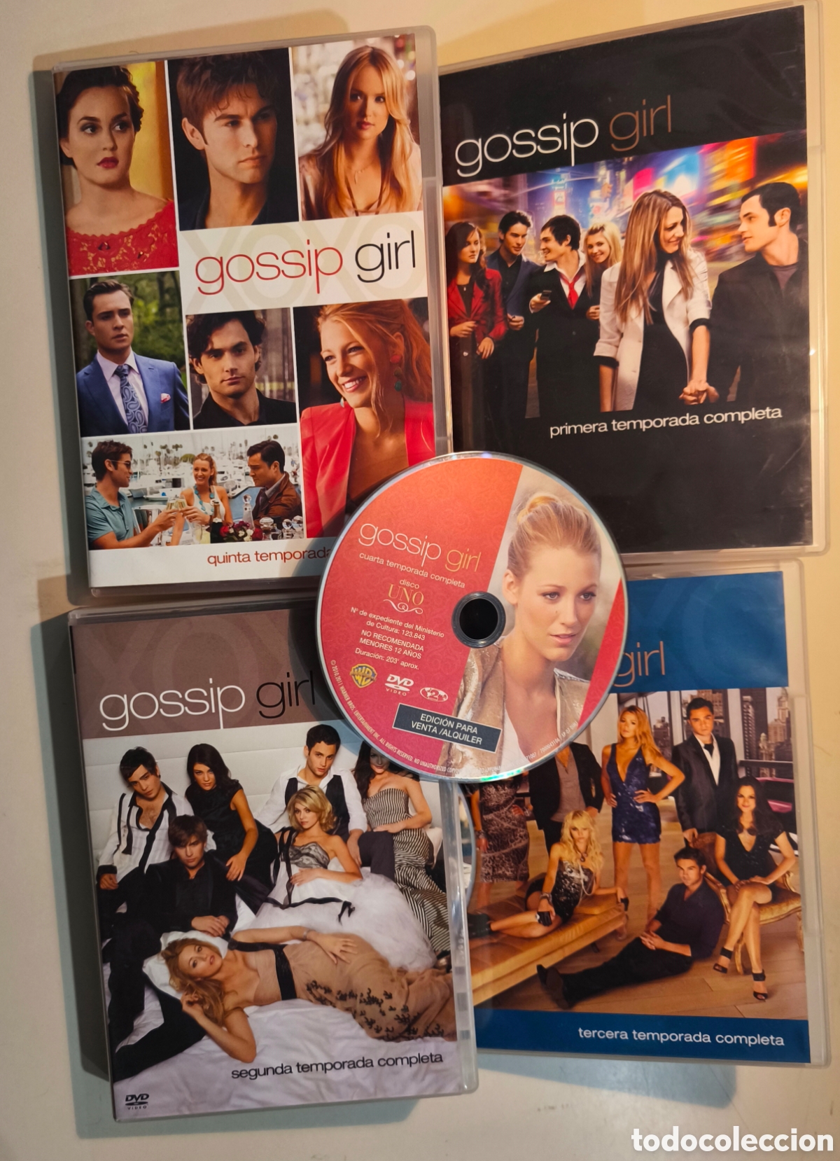 Series de TV: Gossip Girl ESPA&Ntilde;OL Serie Completa Temporada 1a la 5