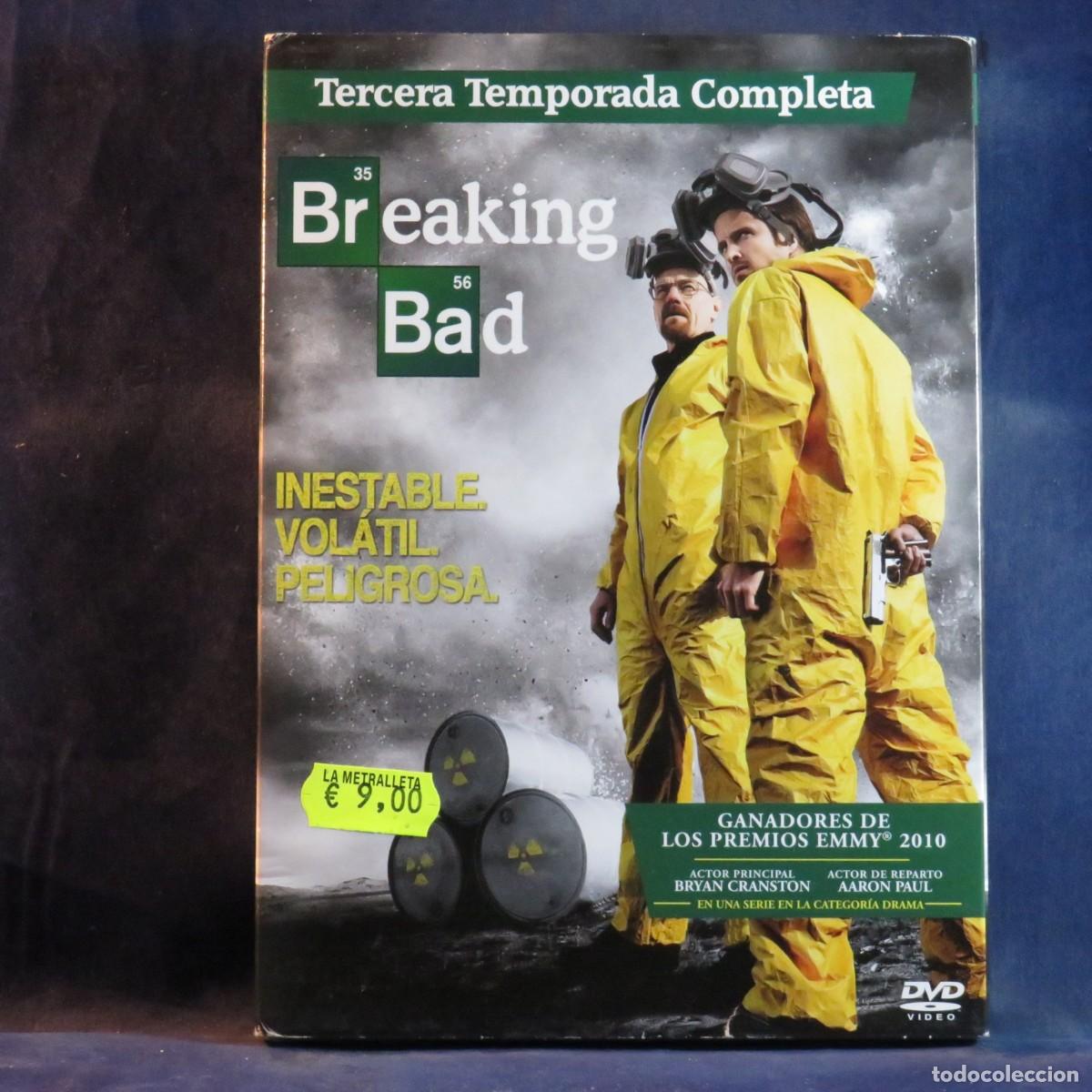 Series de TV: BREAKING BAD - TERCERA TEMPORADA COMPLETA - DVD