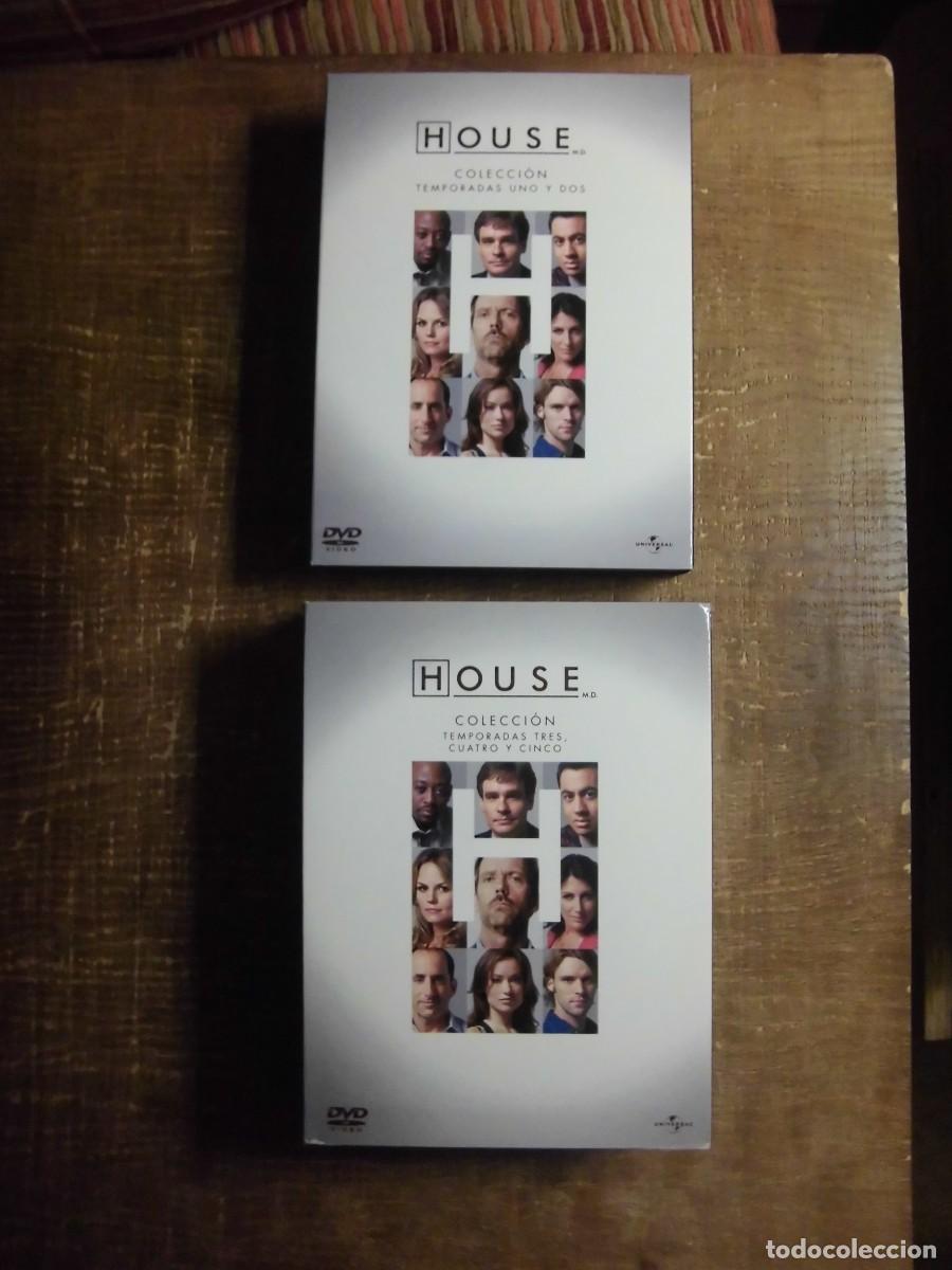 Series de TV: HOUSE 5 TEMPORADAS 28 DVD'S EN PERFECTO ESTADO