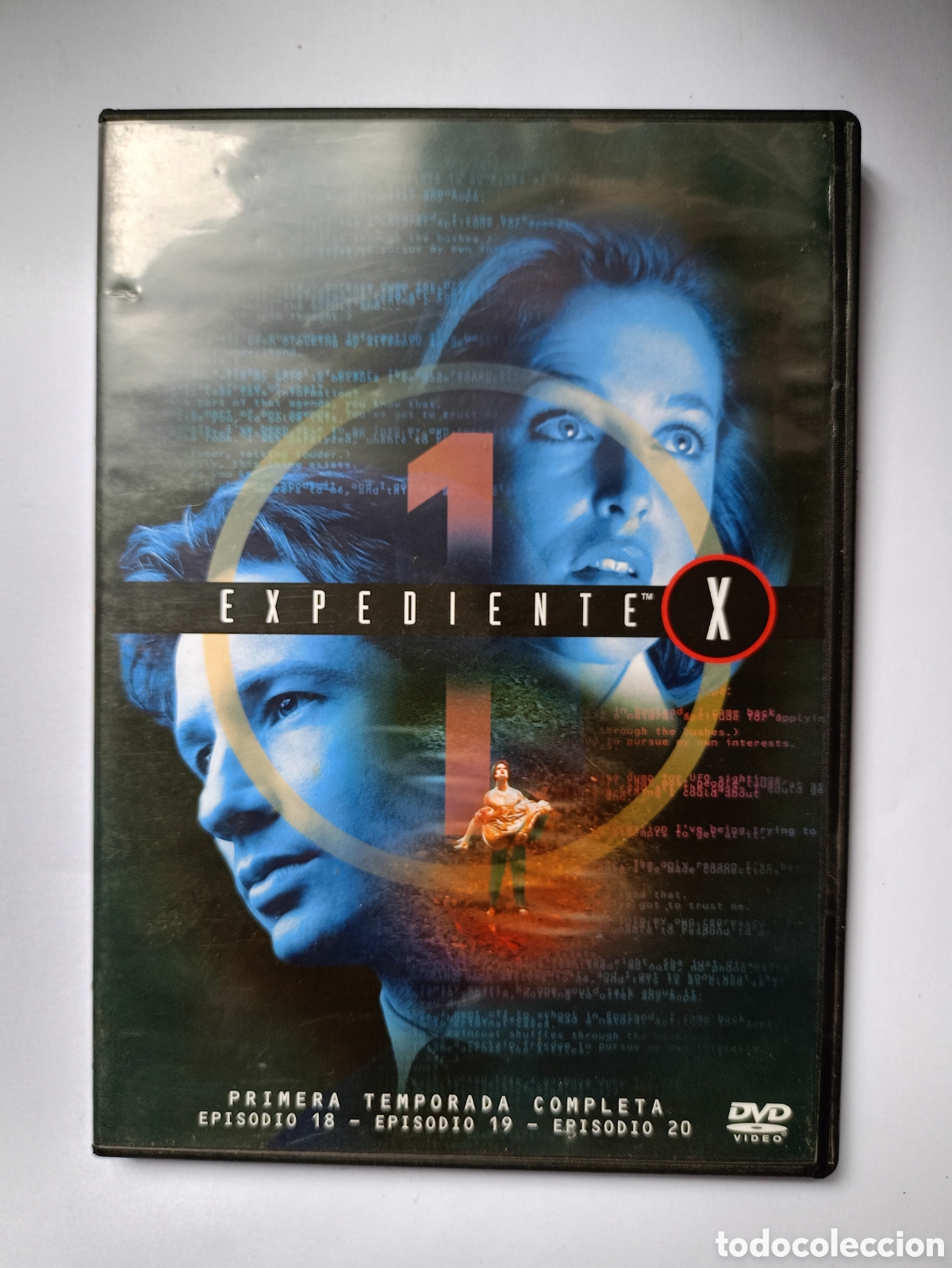 Series de TV: Expediente X episodios 18-19-20 dvd