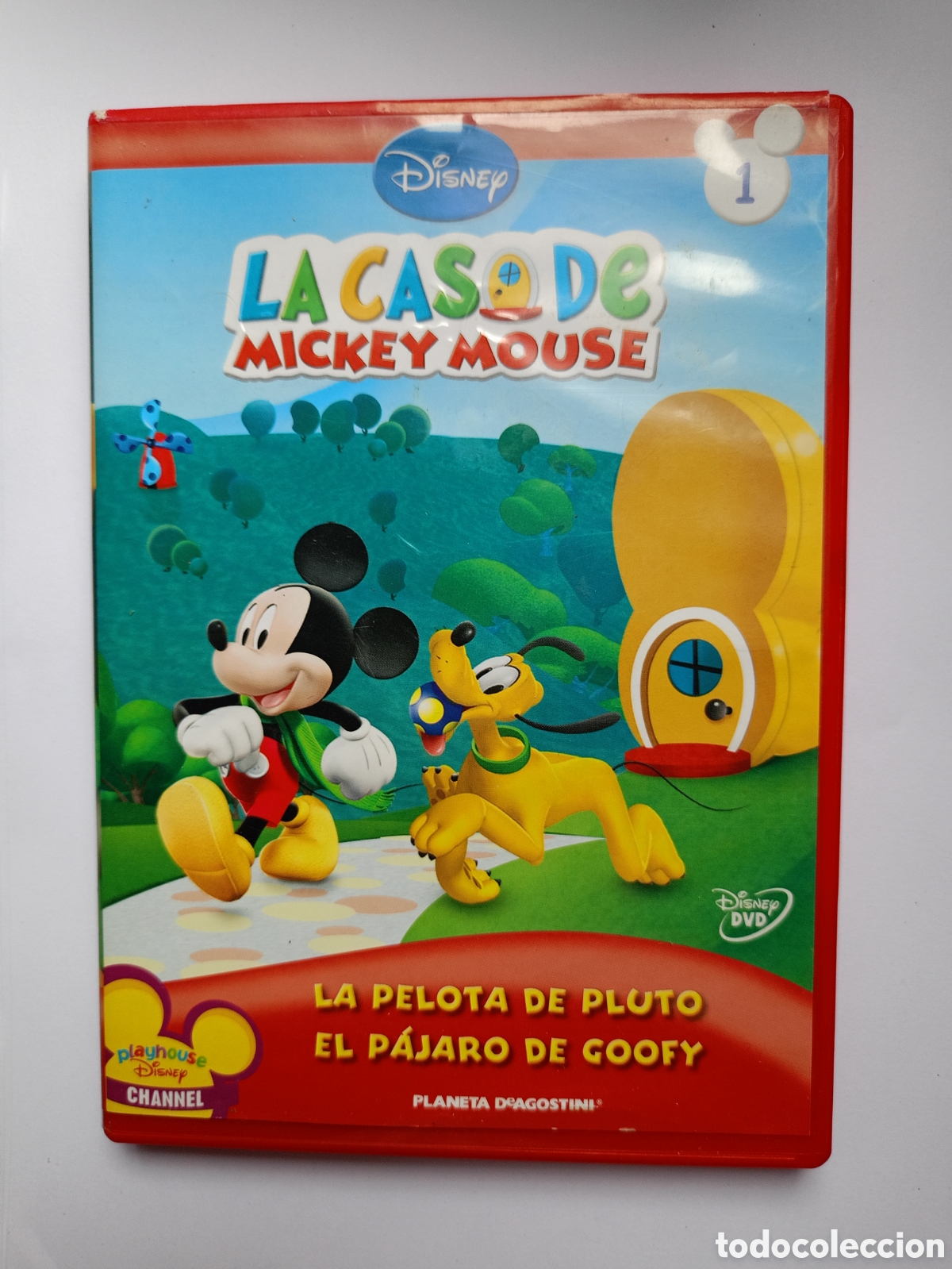 Series de TV: DVD. La Casa de Mickey Mouse. N&ordf; 1 La pelota de Pluto - El p&aacute;jaro de Goofy. Planeta DeAgostini.