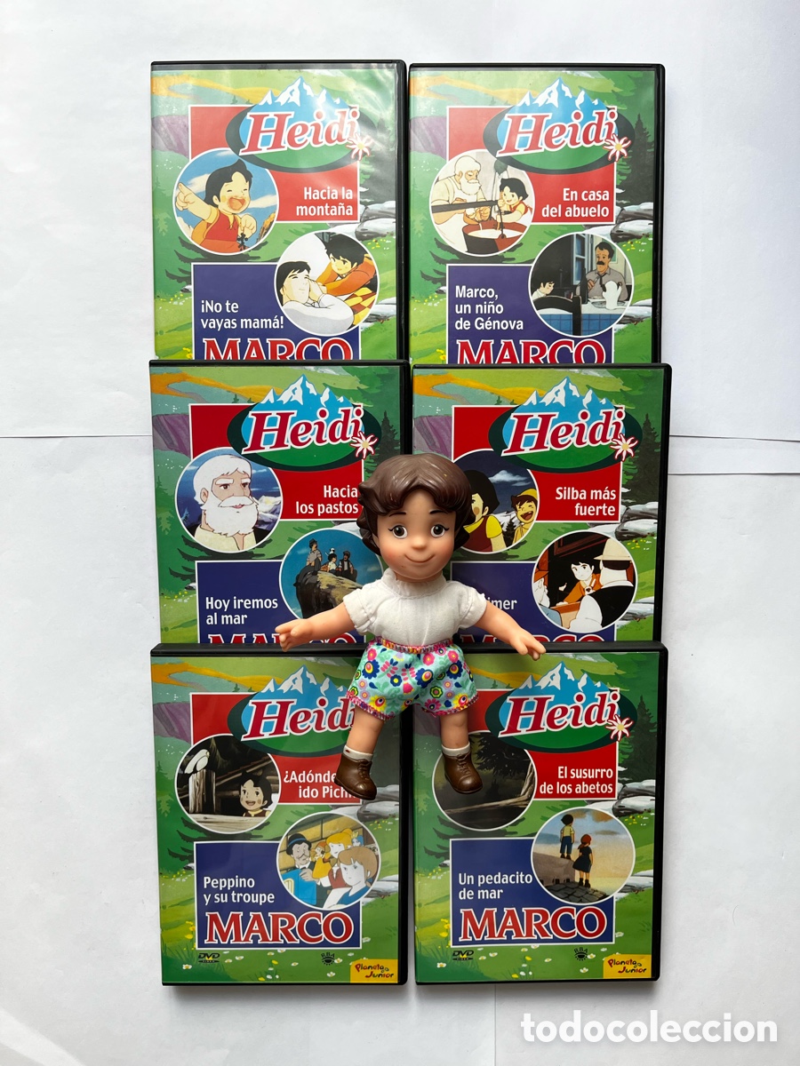 Series de TV: Colecci&oacute;n Heidi + Mu&ntilde;eca