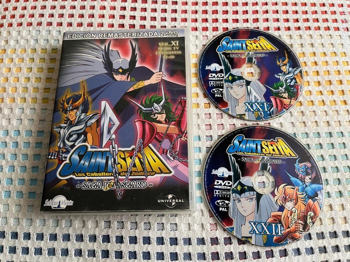 Series de TV: SAINT SEIYA CABALLEROS ZODIACO XI 2 DVD CAJA GRANDE - KREATEN