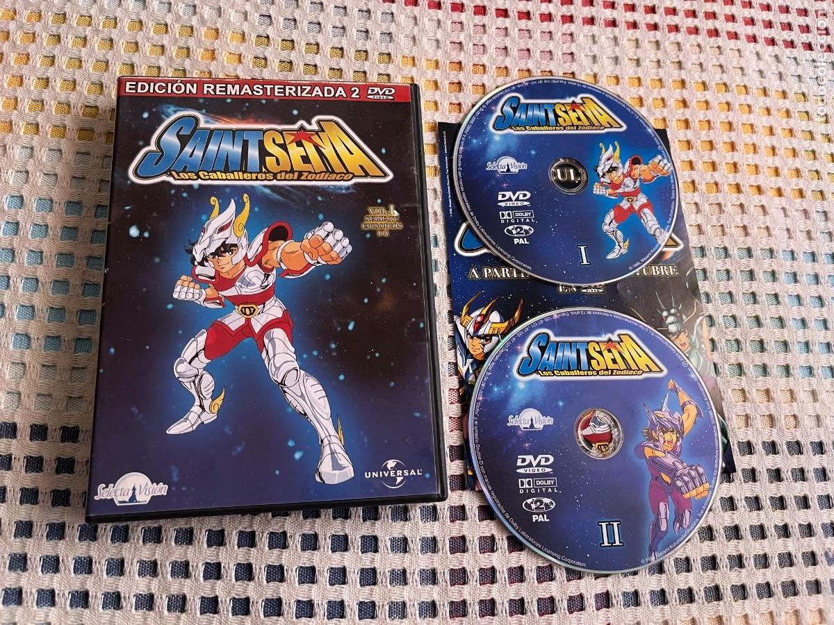 Series de TV: SAINT SEIYA CABALLEROS ZODIACO I 2 DVD CAJA GRANDE - KREATEN