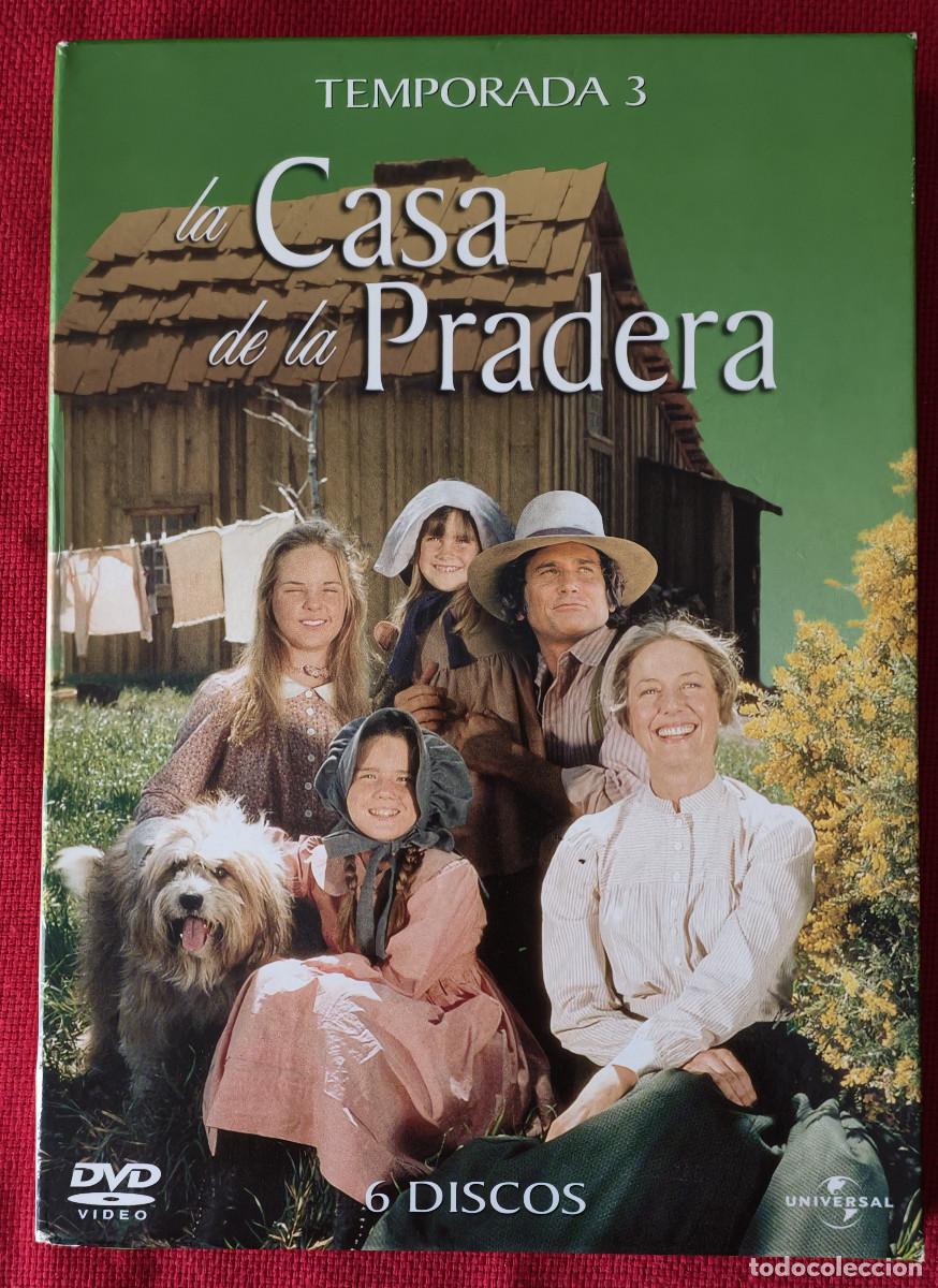 Series de TV: La casa de la pradera. Tercera temporada completa.