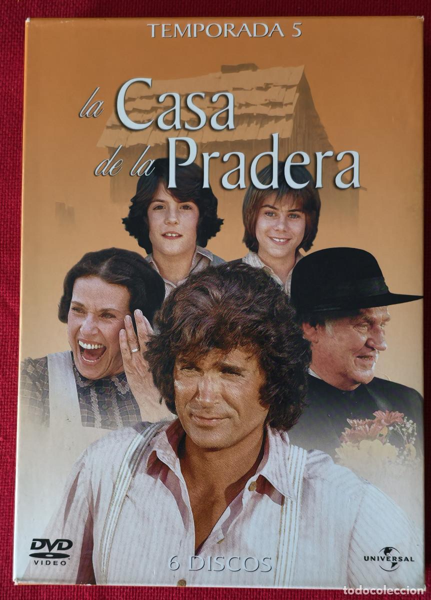 Series de TV: La casa de la pradera. Quinta temporada completa.