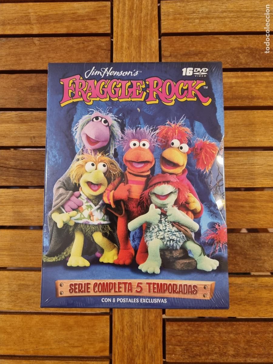 Series de TV: Fraggle Rock - Serie completa - DVD nuevo - 16 discos - Incluye 8 postales exclusivas - Jim Henson