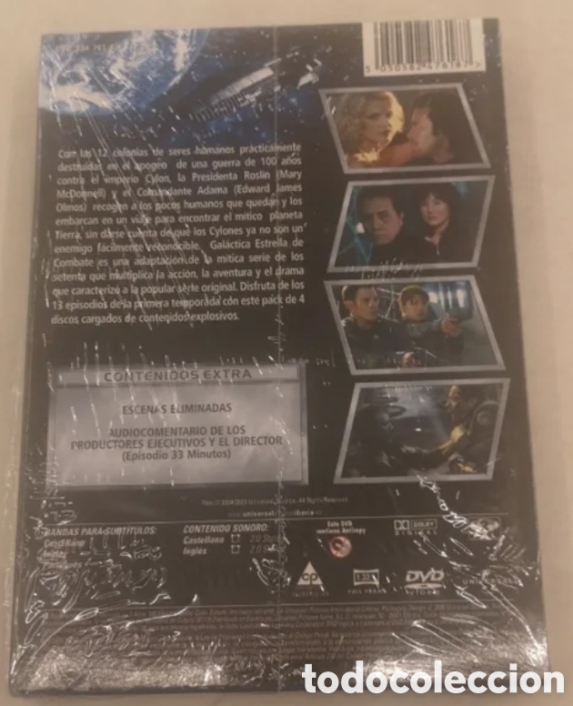 Series de TV: Battlestar Gal&aacute;ctica. Primera temporada completa - Foto 2