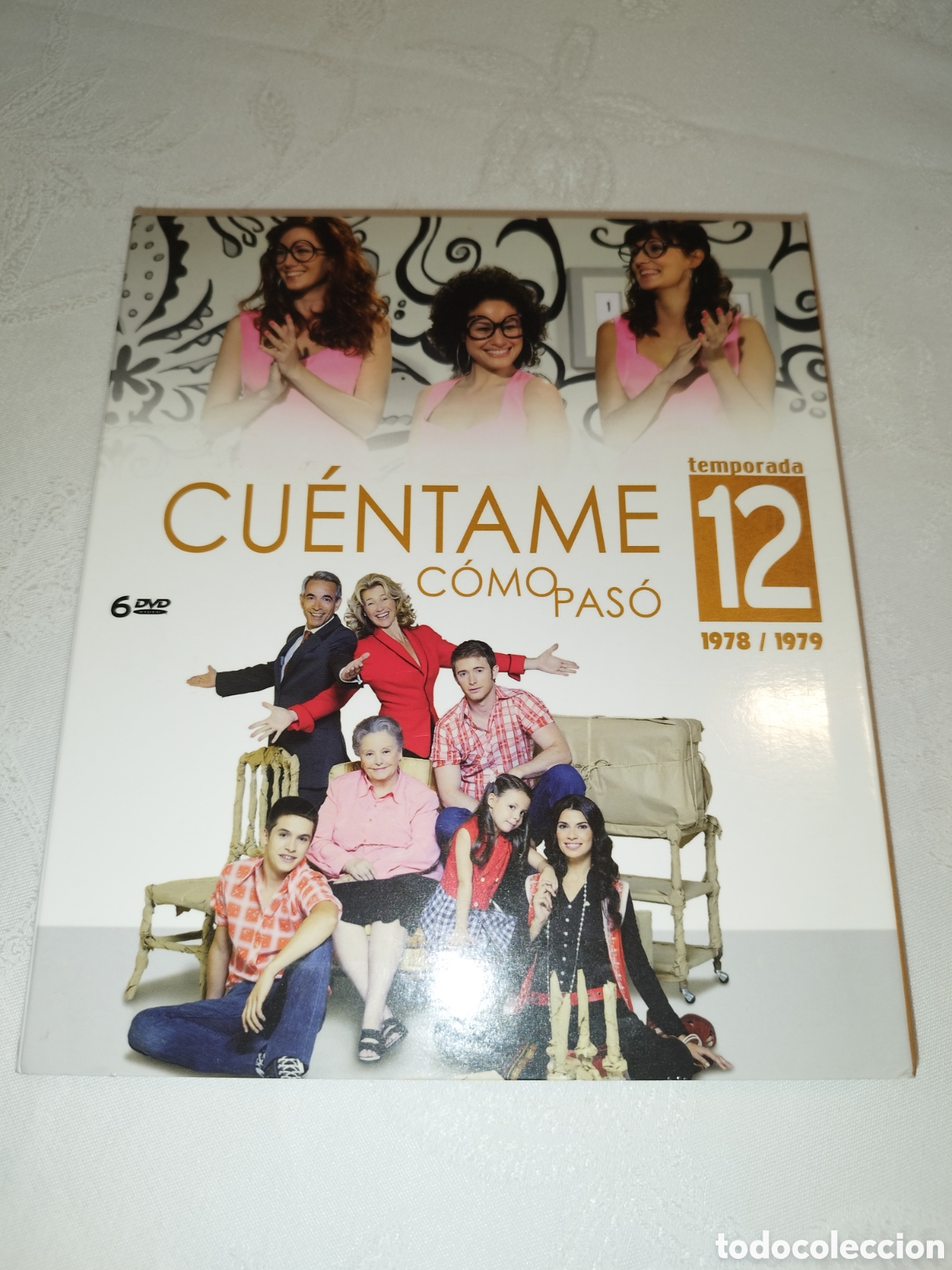 Series de TV: DVD CUENTAME COMO PASO. TEMPORADA 12 (1978/79) COMPLETA. TVE, 2010/11. DIVISA, 2011.