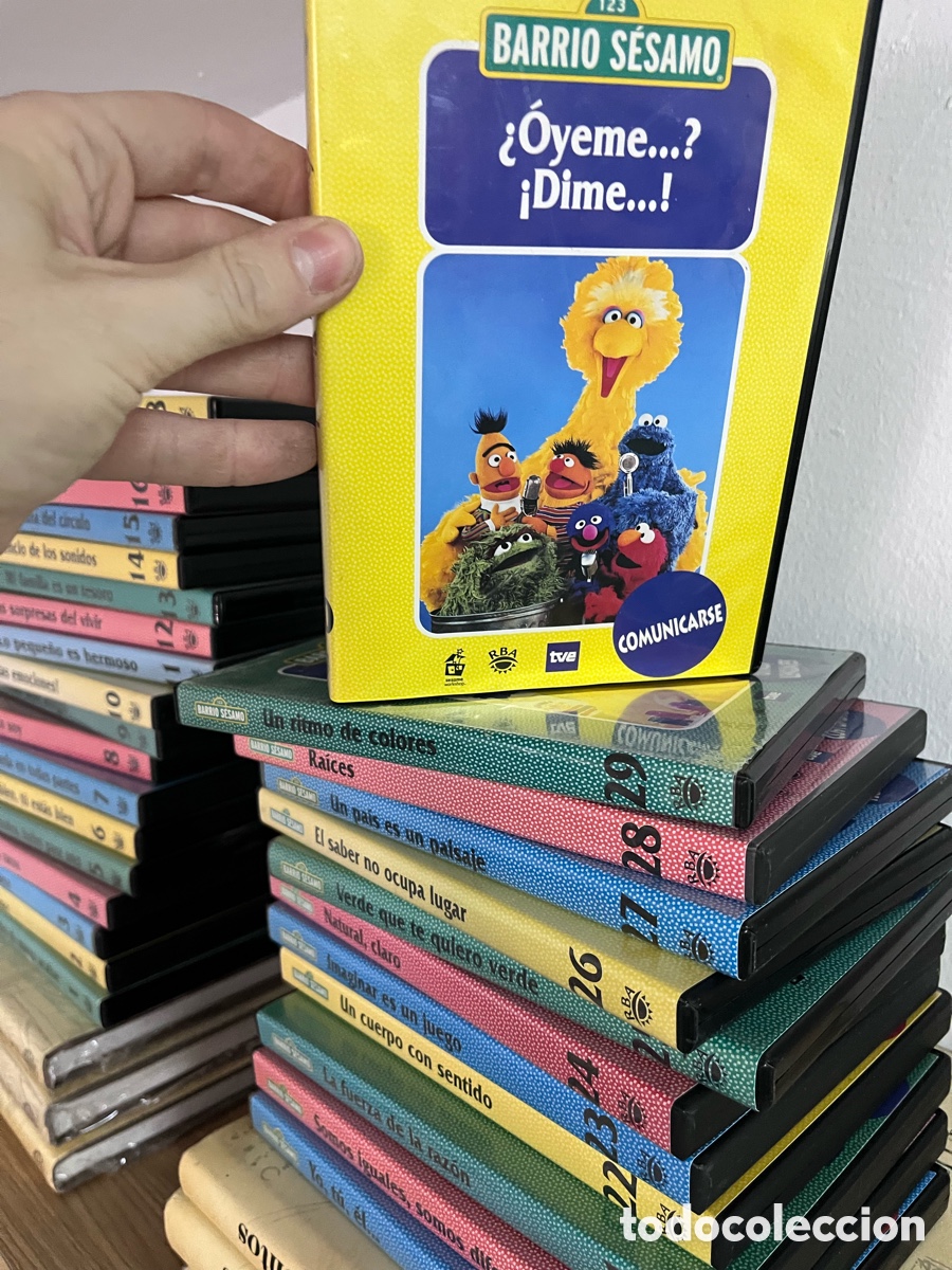 Series de TV: Colecci&oacute;n de 30 DVD de barrio s&eacute;samo, Jim henson
