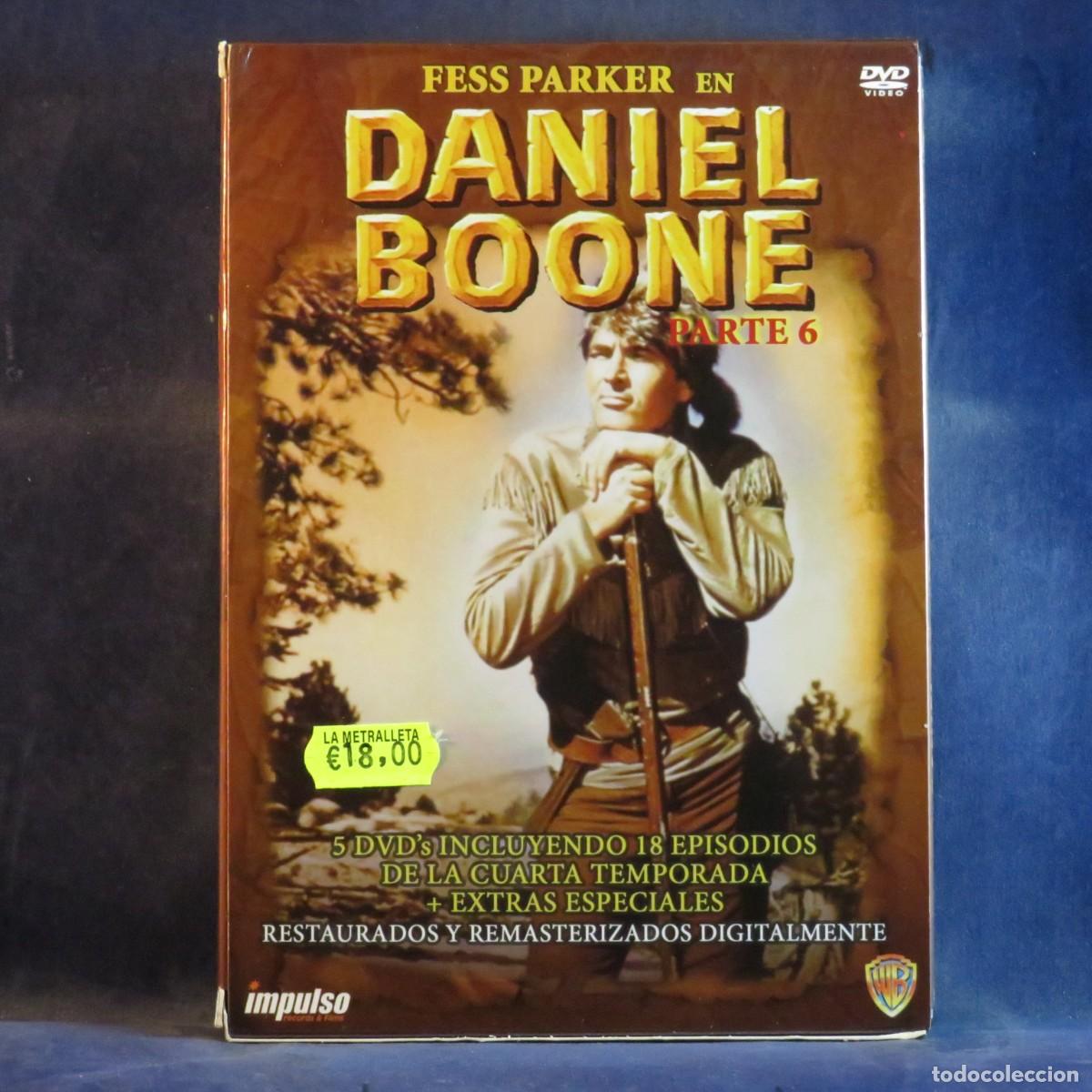 TV Series: DANIEL BOONE (PARTE 6) - 5 DVD