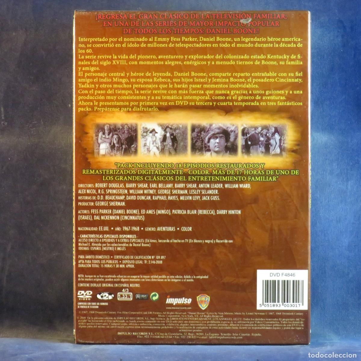 Series de TV: DANIEL BOONE (PARTE 6) - 5 DVD - Foto 2