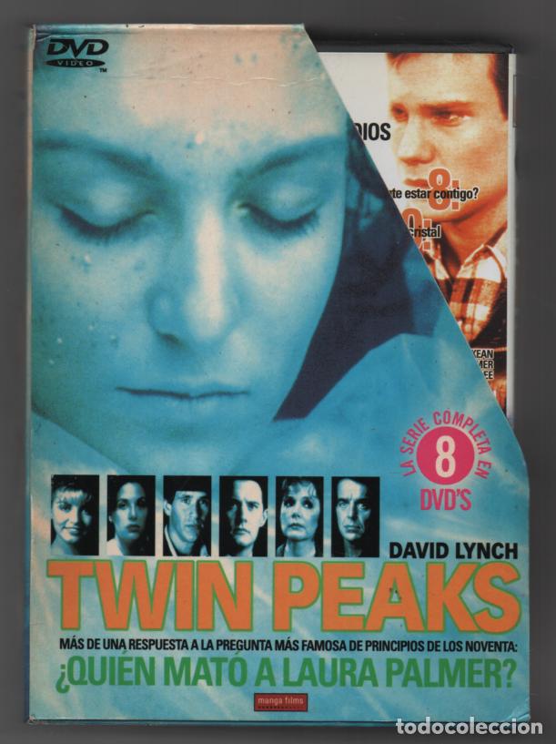 Series de TV: Twin Peaks. DVD. David Lynch. Colecci&oacute;n completa con 8 DVDs y 4 estuches